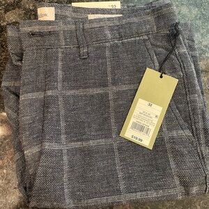 Goodfellow & Co Men's Navy Checkered Shorts